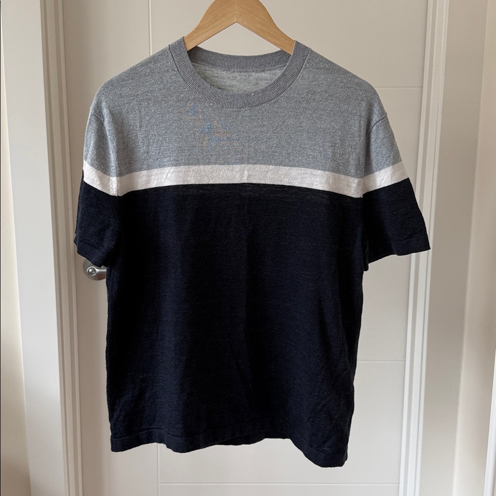 Theory Pacific Linen SS Shirt - Medium